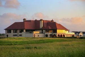 Photograph of Royal Portrush Golf Club clubhouse. Courtesy of Gary Lisbon.