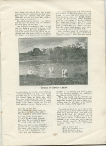Scan of The Children of Lir from Sam Henry's 'Ulster Folk Tales' page 2.