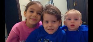 Photo of three children